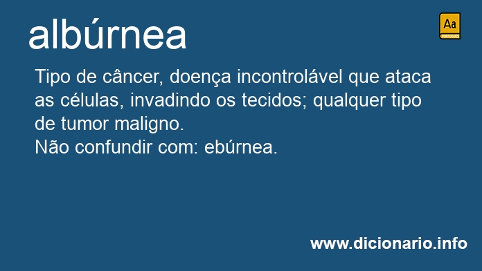 Significado de albrnea