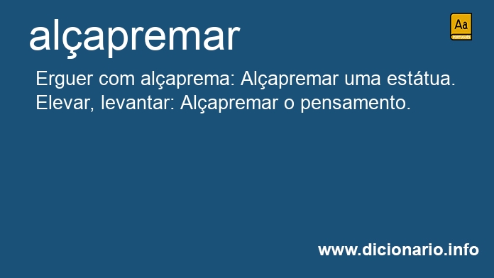 Significado de alapremar