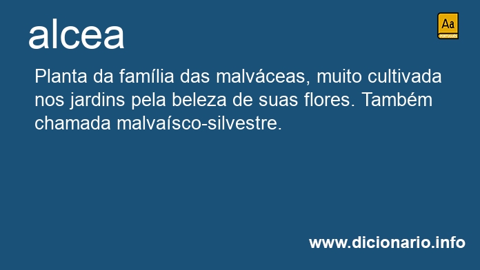 Significado de alcea