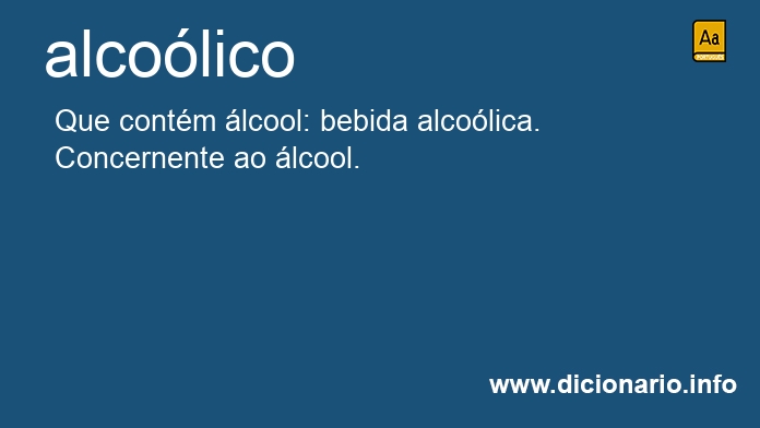 Significado de alcolicos