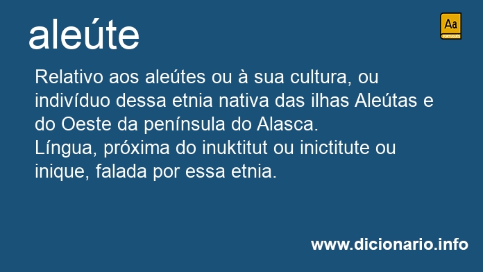 Significado de alete