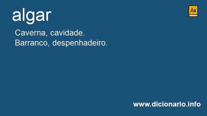 Significado de algar