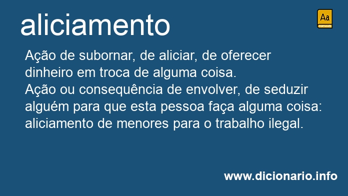 Significado de aliciamento