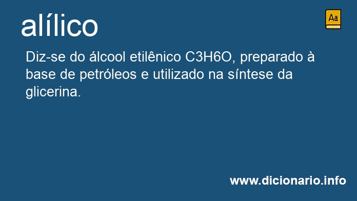 Significado de allico