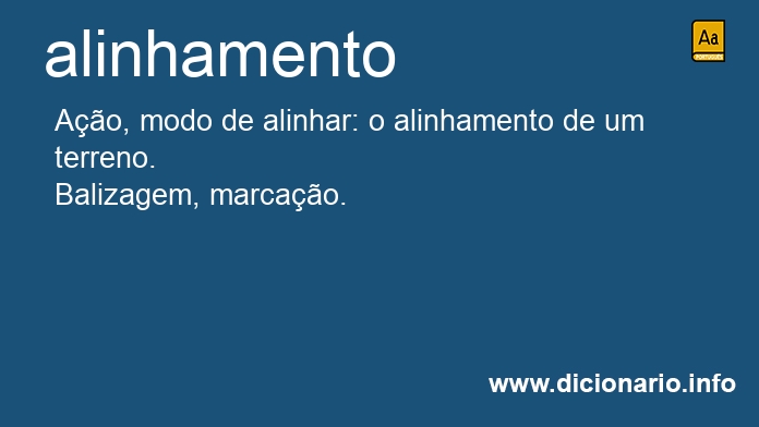 Significado de alinhamentos