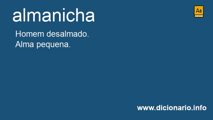 Significado de almanicha