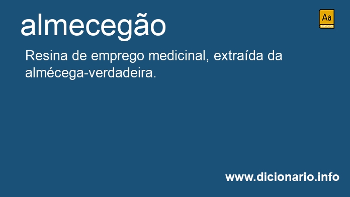 Significado de almecego