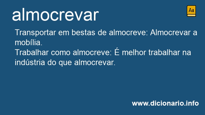 Significado de almocreves