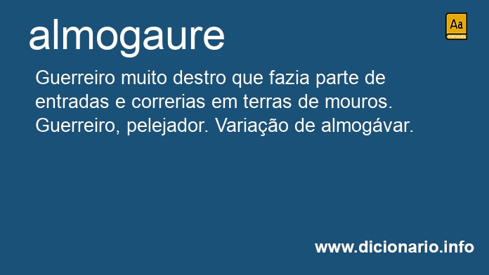 Significado de almogaure