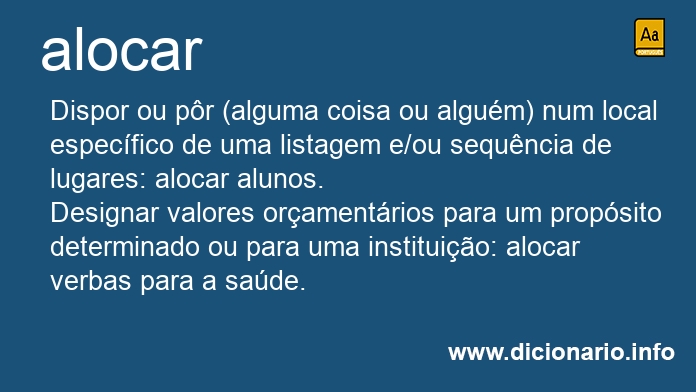 Significado de alocariam