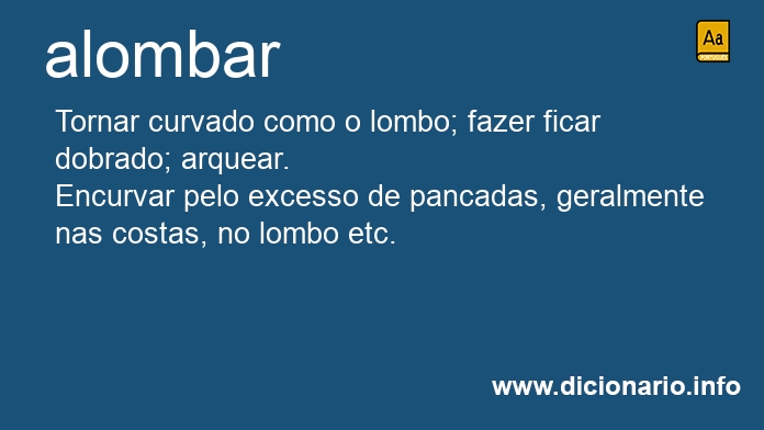 Significado de alombam