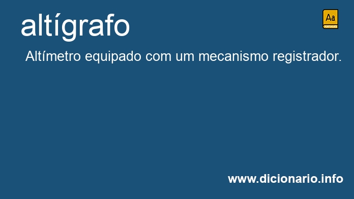 Significado de altgrafo