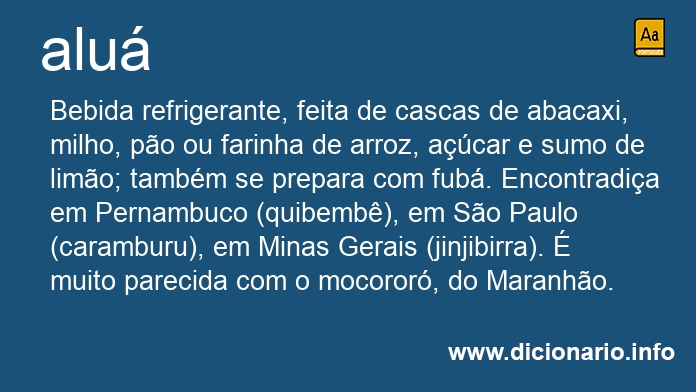 Significado de alu