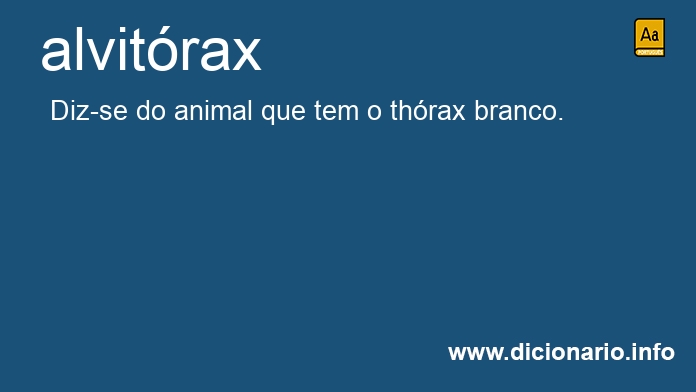 Significado de alvitrax