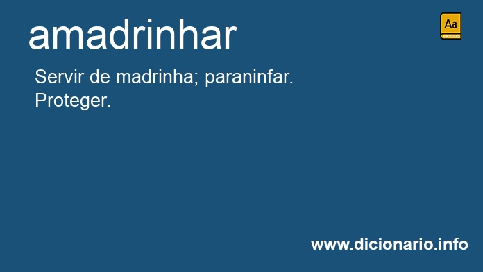 Significado de amadrinhar