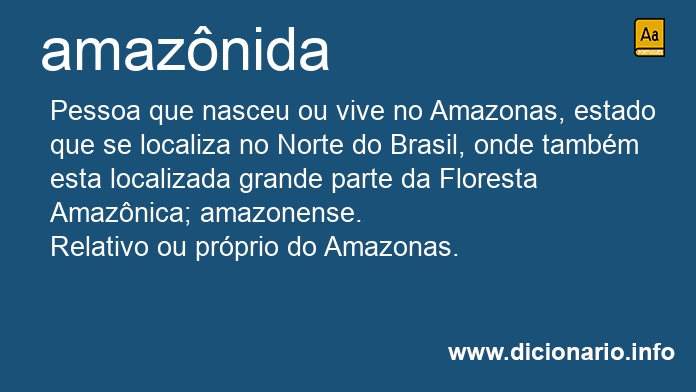 Significado de amaznida