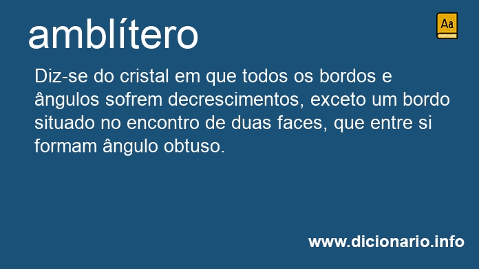Significado de ambltero