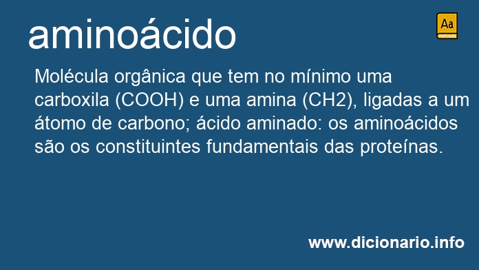 Significado de aminocidos