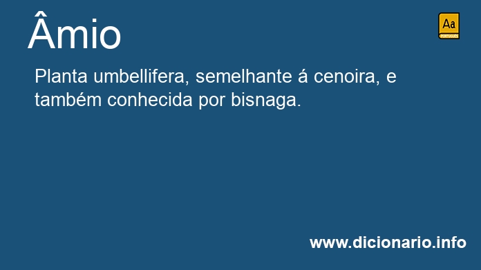 Significado de mio
