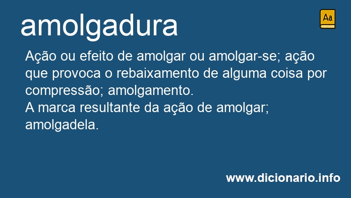 Significado de amolgaduras