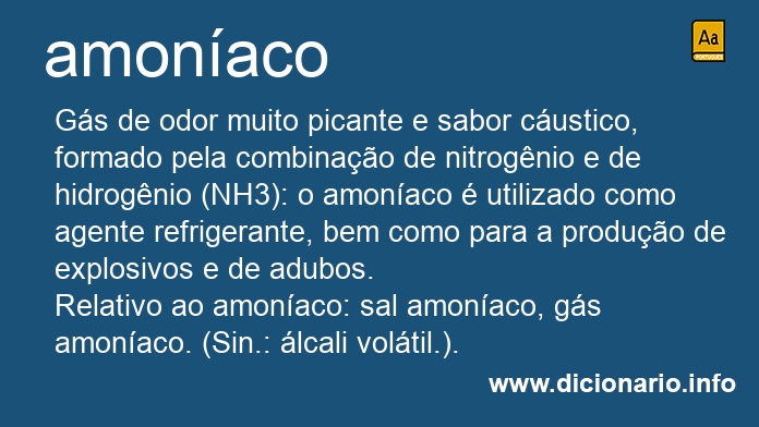 Significado de amonaca