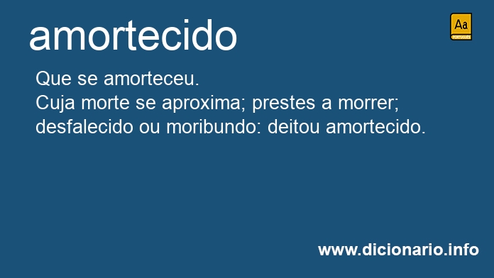 Significado de amortecida