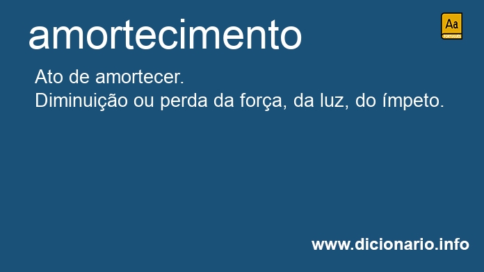 Significado de amortecimento