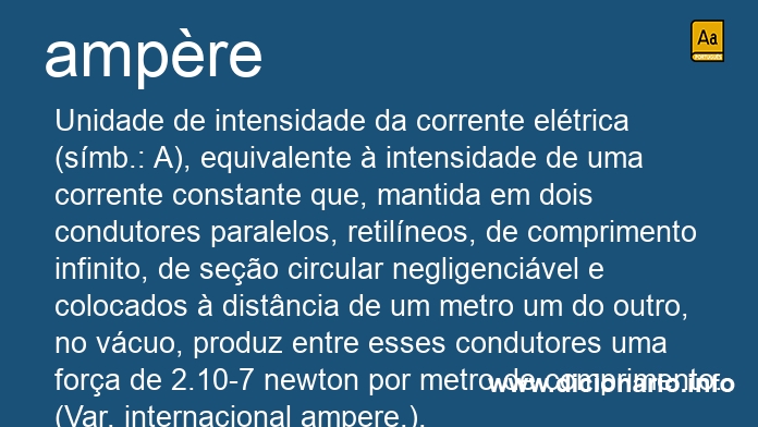 Significado de ampre