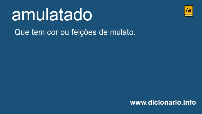 Significado de amulatada
