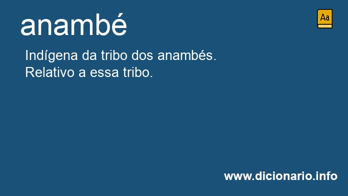 Significado de anamb