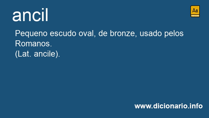 Significado de ancil