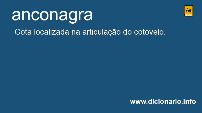 Significado de anconagra