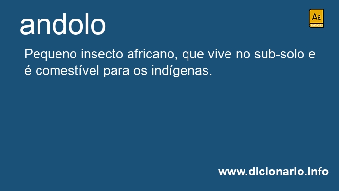 Significado de andolo
