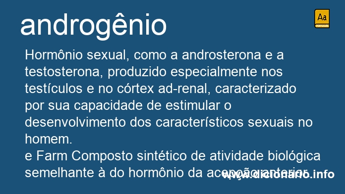 Significado de andrognio