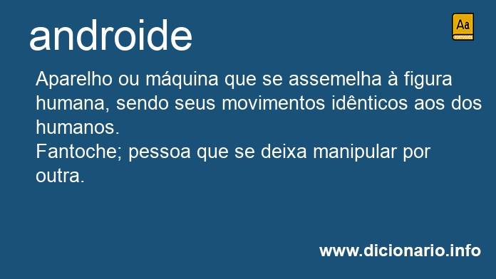 Significado de androides