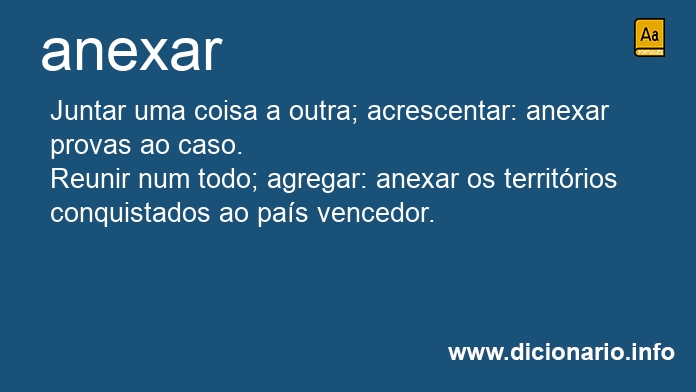 Significado de anexavam