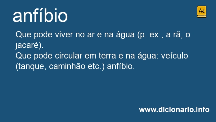 Significado de anfbia