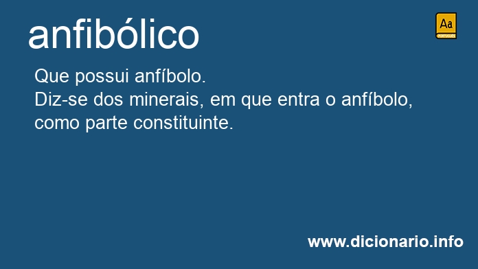 Significado de anfiblica