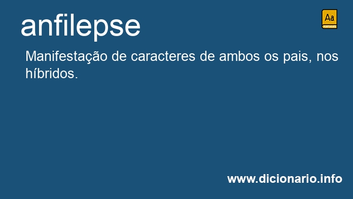 Significado de anfilepse