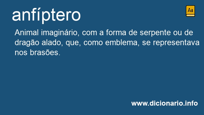 Significado de anfptero