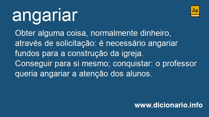 Significado de angariam