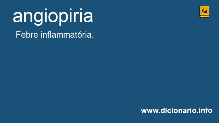 Significado de angiopiria