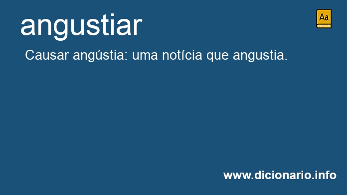 Significado de angustiares