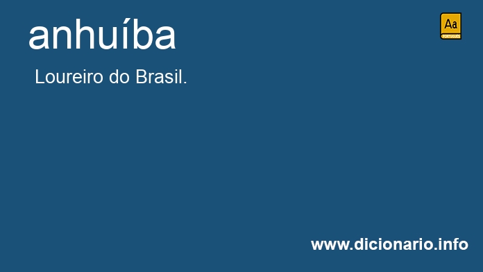 Significado de anhuba