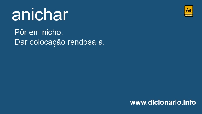 Significado de anichavam