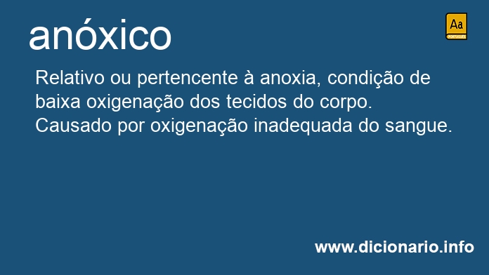 Significado de anxicos