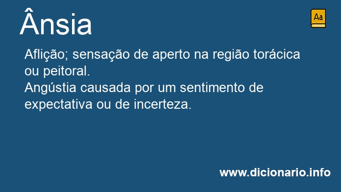 Significado de nsia