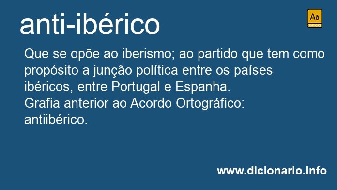 Significado de anti-ibrico