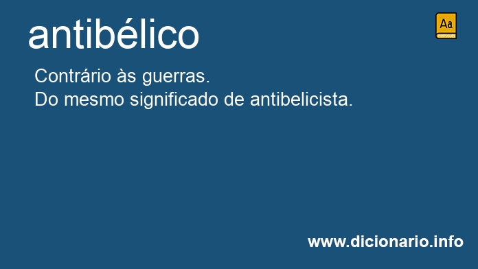 Significado de antiblico