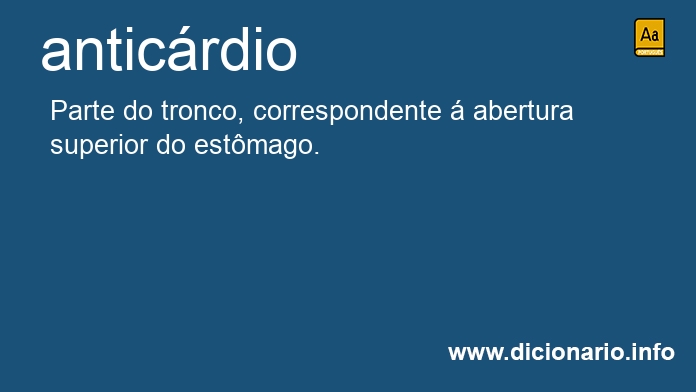 Significado de anticrdio